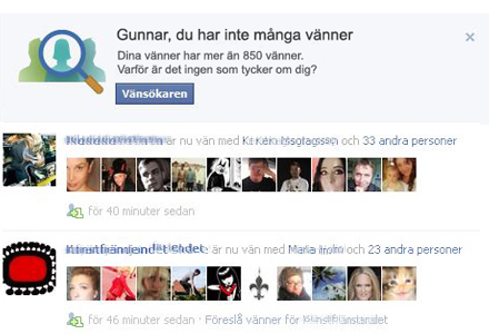 Gunnar Johansson utsattes för spott och spe av Facebook