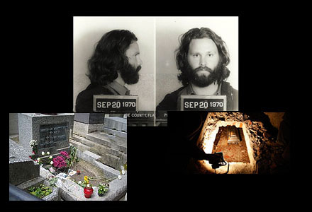 Morrisons grav på Pére-Lachaise grävs upp för att artisten ska avtjäna sitt straff i USA.