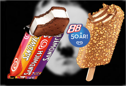 GB köper domännamnet för att marknadsföra sina glassar.