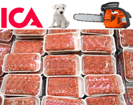 ICA direktimporterar kött från Kina.