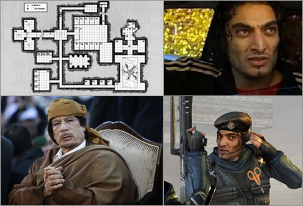 Khadaffi har isolerat sig på en hemliga bas, enda hoppet står nu till en infiltratör.
