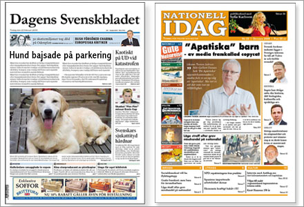 Beslutet om att vilken skit som helst kan få presstöd öppnar för en pappersversion av Svenskbladet.