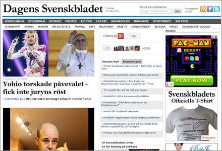 Det är inte alla som förstått att Svenskbladet.se är en webbsida.