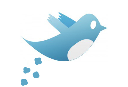 Twitters uppdaterade logotyp, efter avslöjandet.