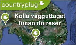 Countryplug - Kolla vägguttaget innan du reser