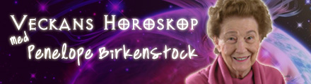 Veckans Horoskop med Penelope Birkenstock