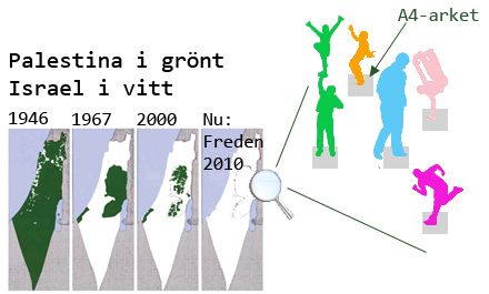Fredsdelegationen f?rv?ntar sig palestinska gl?djescener ?t det nya avtalet.