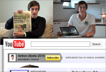Abeles videoklipp nästan var lika komiska som Skogsturken och "Till Malin"-killen. Abeles videoklipp nästan var lika komiska som Skogsturken och "Till Malin"-killen.
