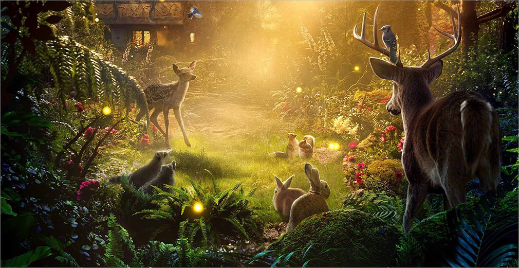 Lite som Djungelboken fast utan Mogwli.