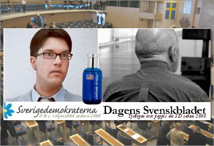Sverigedemokraterna blev tvungna att ändra sin slogan efter SIFO:s misstag. Sverigedemokraterna blev tvungna att ändra sin slogan efter SIFO:s misstag.