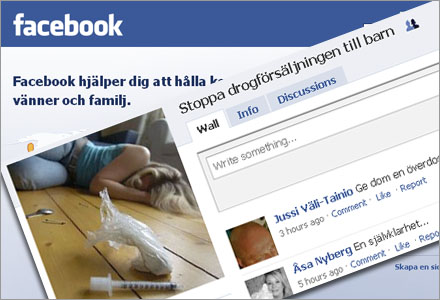 Gruppen "Stoppa drogförsäljningen till barn" har räddat massor av barn. Gruppen "Stoppa drogförsäljningen till barn" har räddat massor av barn.