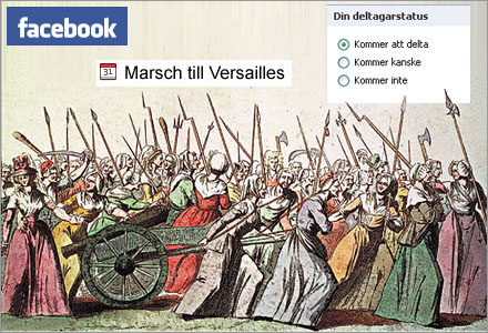 Facebookfesten 5:e Oktober 1789 sprade ur ngot helt totalt.