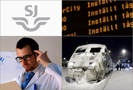 Sveriges smartaste man, professor Leif Dahlb?ck-Stollerud, ska hj?lpa SJ. Sveriges smartaste man, professor Leif Dahlb?ck-Stollerud, ska hj?lpa SJ.