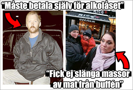 Rattfylleristen Torbjörn fick betala för alkolåset. Malin och Annika fick inte slänga buffématen. Vad blir nästa trivial mediabesvikelse? Rattfylleristen Torbjörn fick betala för alkolåset. Malin och Annika fick inte slänga buffématen. Vad blir nästa trivial mediabesvikelse?
