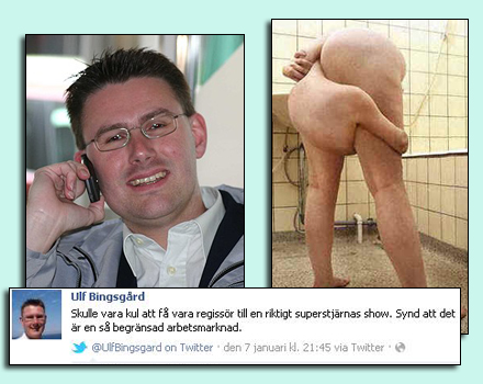 Ulf Bingsgård (M), kommunalråd i Trelleborg regisserar Stjärtmannens nya show Ulf Bingsgård (M), kommunalråd i Trelleborg regisserar Stjärtmannens nya show